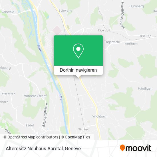 Alterssitz Neuhaus Aaretal Karte