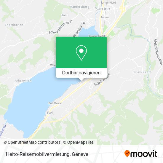 Heito-Reisemobilvermietung Karte