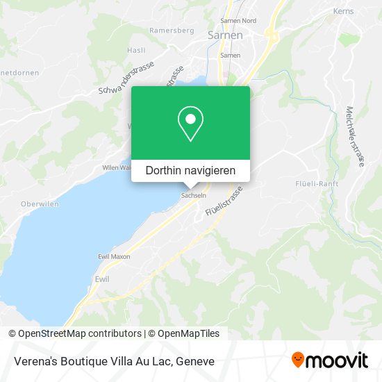 Verena's Boutique Villa Au Lac Karte