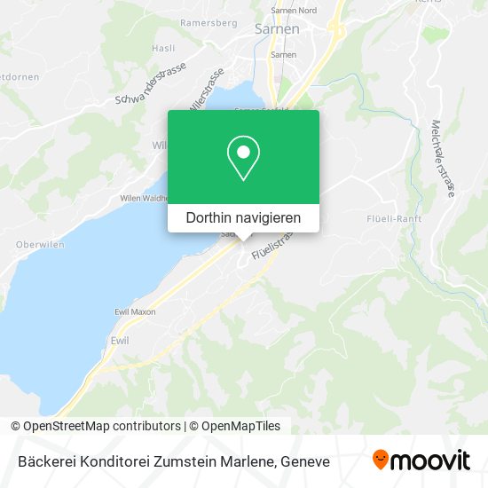 Bäckerei Konditorei Zumstein Marlene Karte