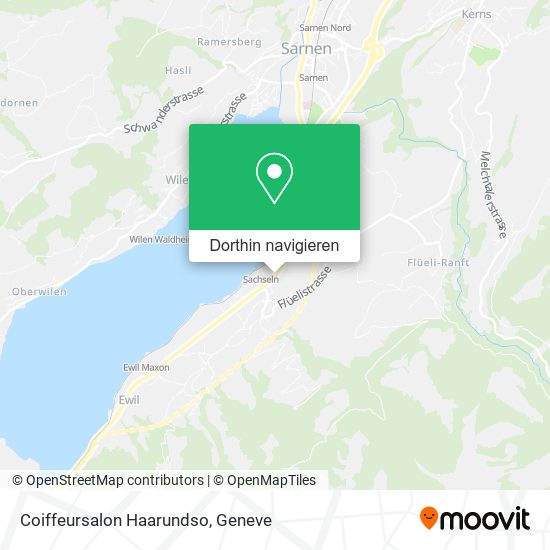 Coiffeursalon Haarundso Karte