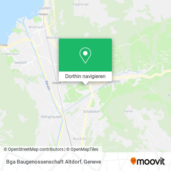 Bga Baugenossenschaft Altdorf Karte