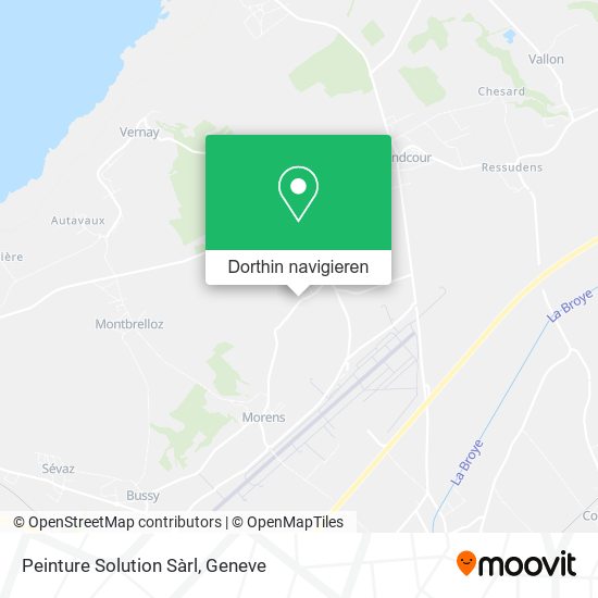 Peinture Solution Sàrl Karte