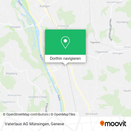 Vaterlaus AG Münsingen Karte
