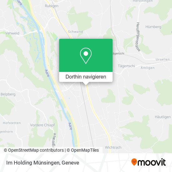 Im Holding Münsingen Karte