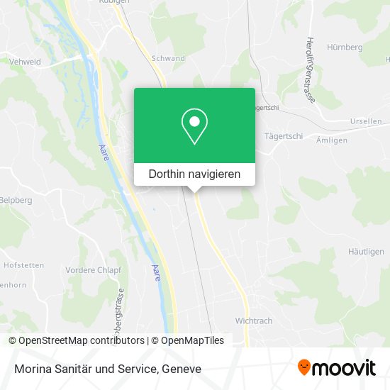 Morina Sanitär und Service Karte