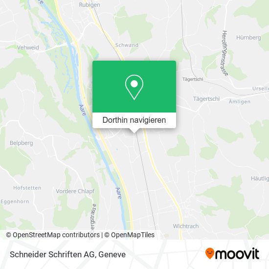 Schneider Schriften AG Karte