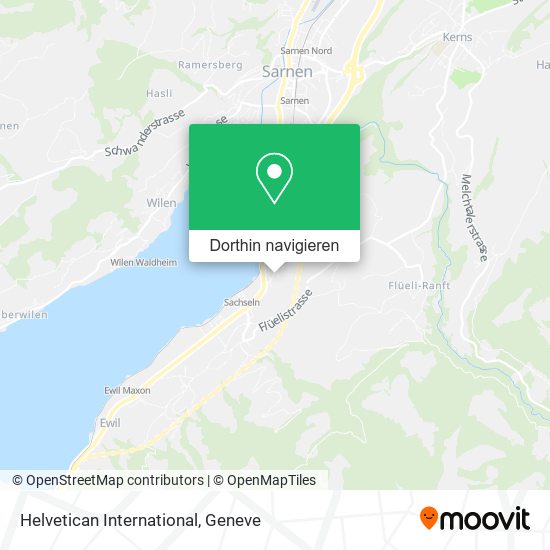 Helvetican International Karte