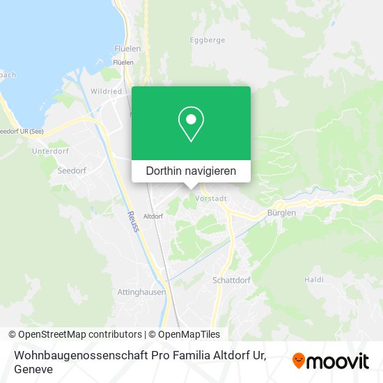 Wohnbaugenossenschaft Pro Familia Altdorf Ur Karte