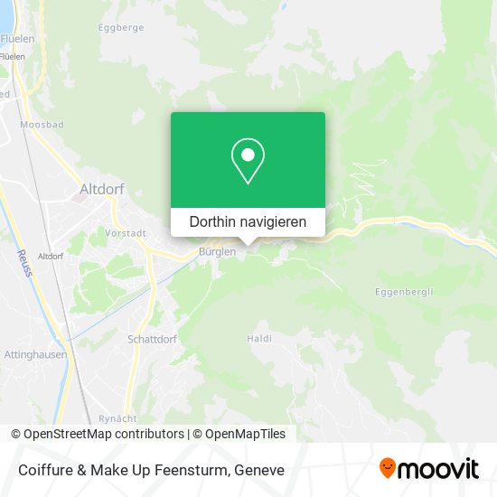 Coiffure & Make Up Feensturm Karte