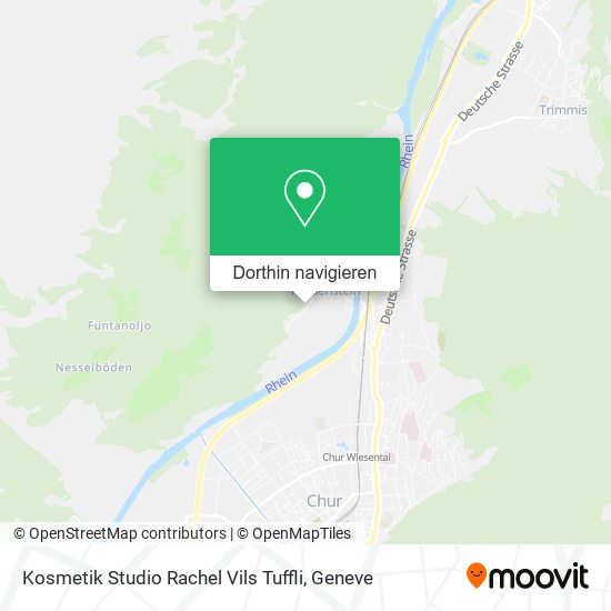 Kosmetik Studio Rachel Vils Tuffli Karte