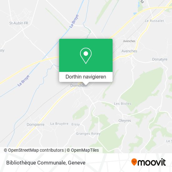 Bibliothèque Communale Karte