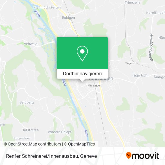 Renfer Schreinerei/Innenausbau Karte