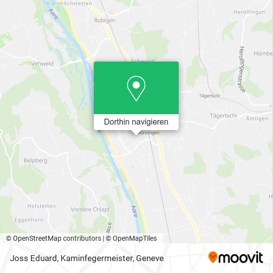Joss Eduard, Kaminfegermeister Karte