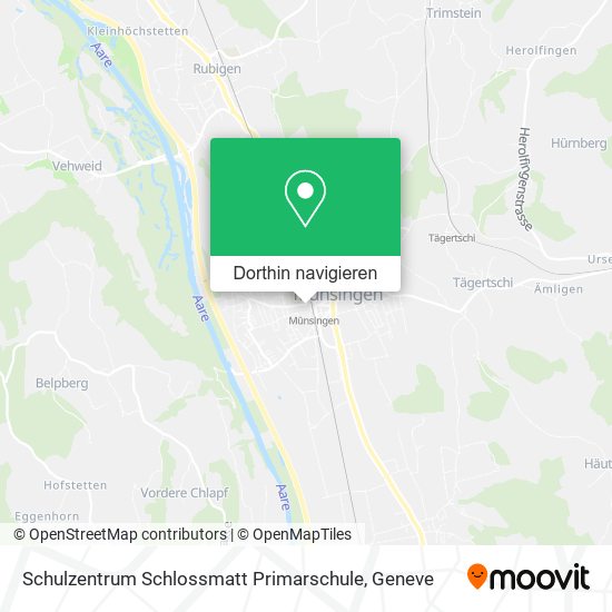 Schulzentrum Schlossmatt Primarschule Karte