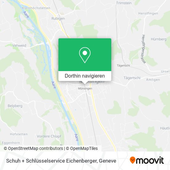 Schuh + Schlüsselservice Eichenberger Karte