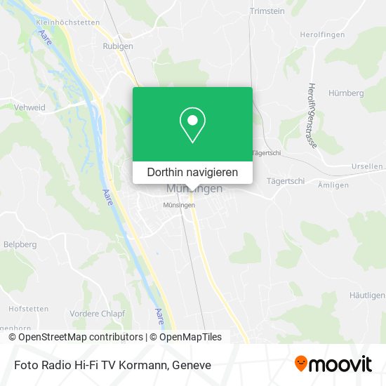 Foto Radio Hi-Fi TV Kormann Karte