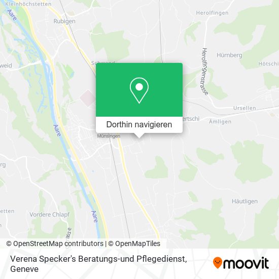 Verena Specker's Beratungs-und Pflegedienst Karte