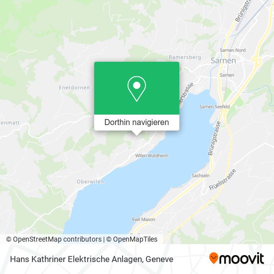 Hans Kathriner Elektrische Anlagen Karte