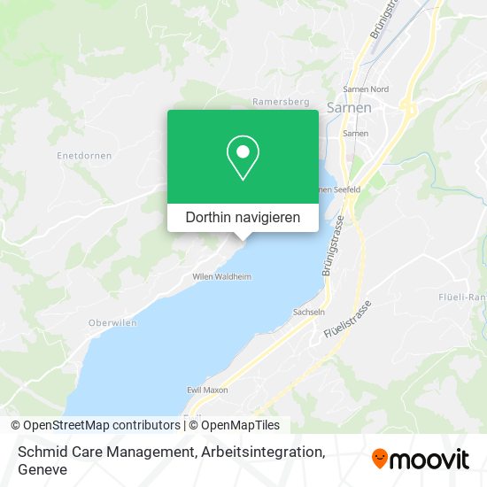 Schmid Care Management, Arbeitsintegration Karte