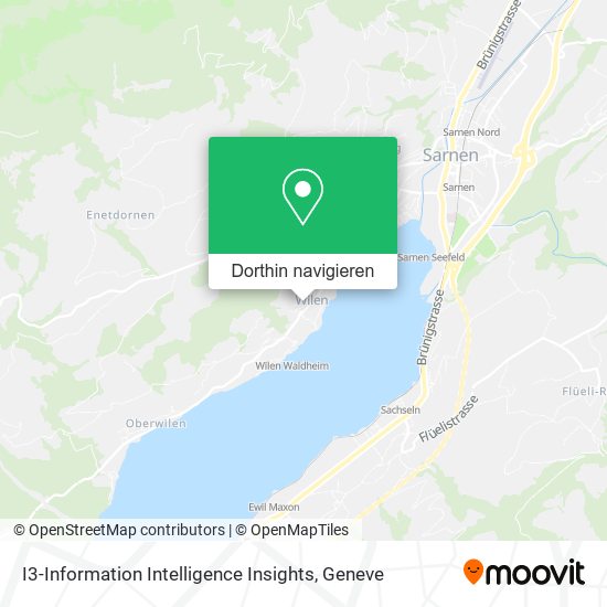 I3-Information Intelligence Insights Karte