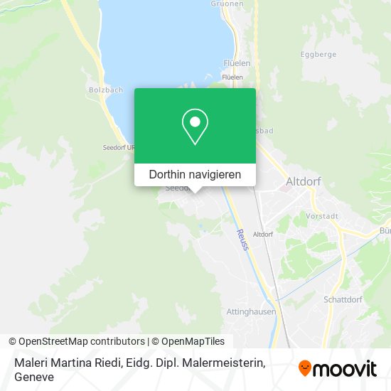 Maleri Martina Riedi, Eidg. Dipl. Malermeisterin Karte
