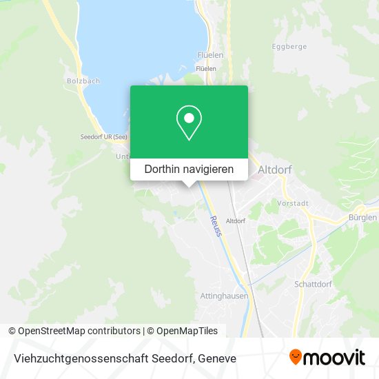 Viehzuchtgenossenschaft Seedorf Karte