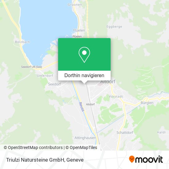 Triulzi Natursteine GmbH Karte