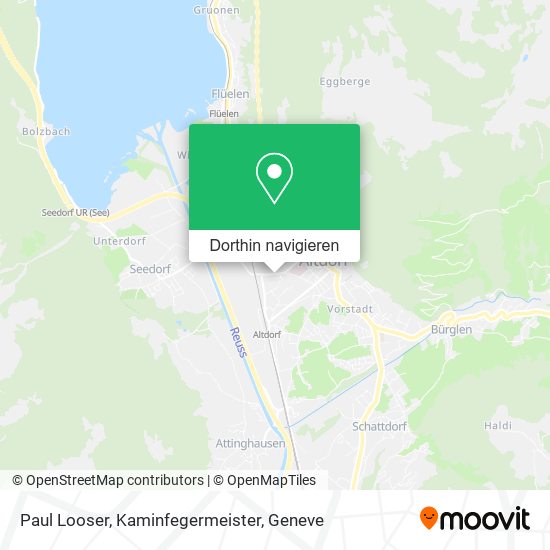 Paul Looser, Kaminfegermeister Karte