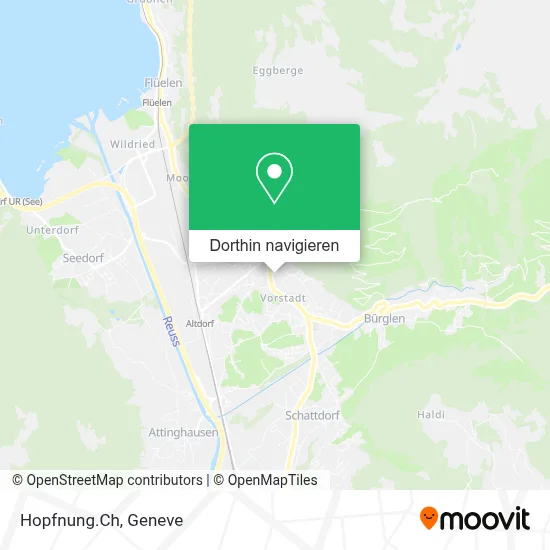 Hopfnung.Ch Karte