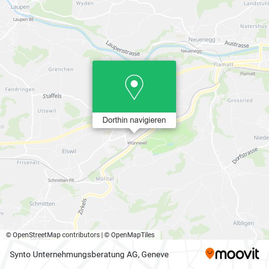 Synto Unternehmungsberatung AG Karte