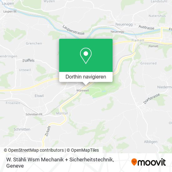 W. Stähli Wsm Mechanik + Sicherheitstechnik Karte