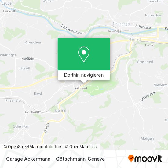 Garage Ackermann + Götschmann Karte