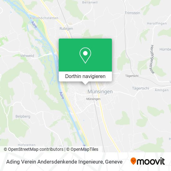 Ading Verein Andersdenkende Ingenieure Karte