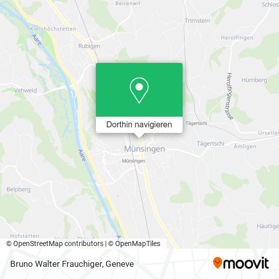Bruno Walter Frauchiger Karte