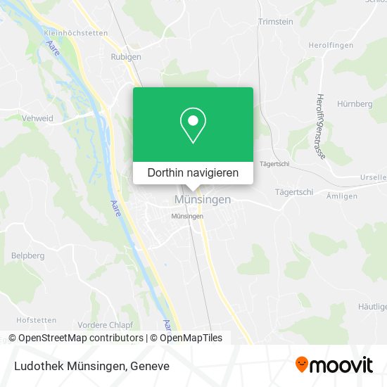 Ludothek Münsingen Karte