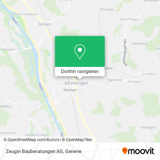 Zeugin Bauberatungen AG Karte