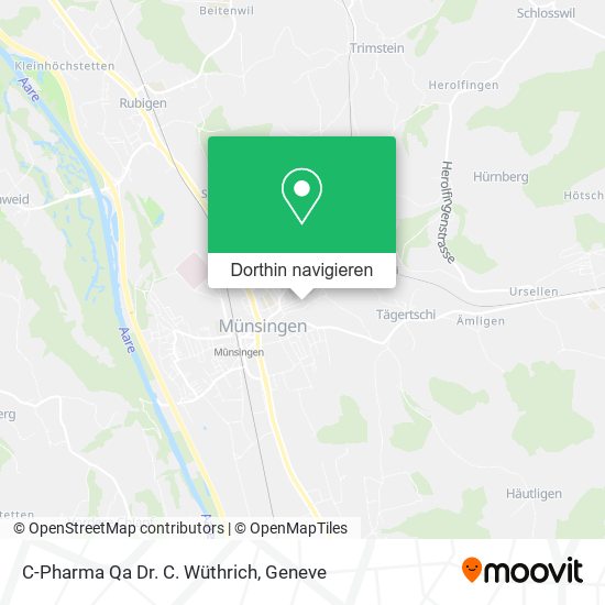 C-Pharma Qa Dr. C. Wüthrich Karte