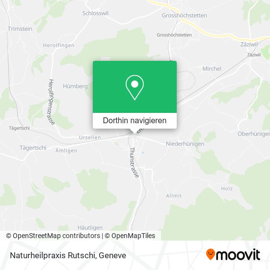 Naturheilpraxis Rutschi Karte