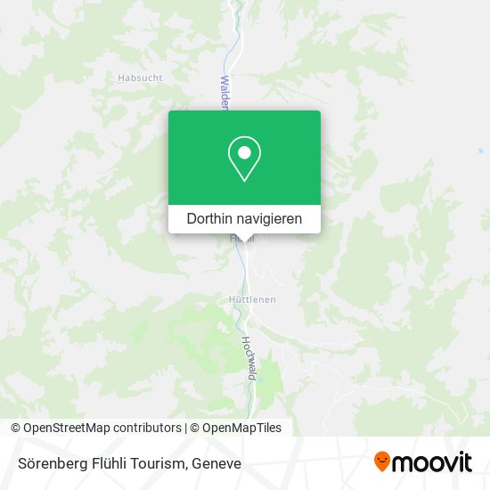 Sörenberg Flühli Tourism Karte