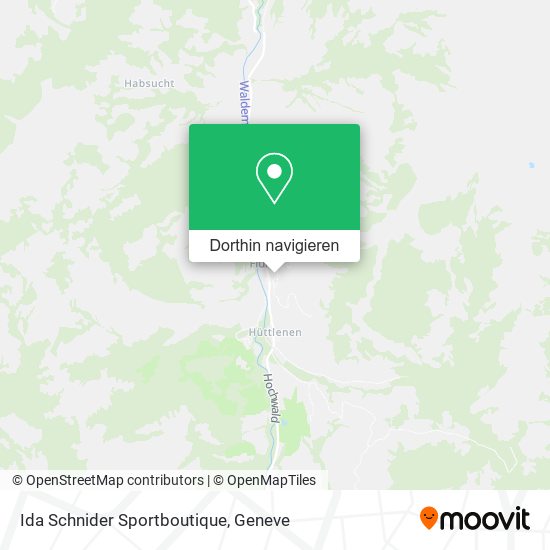 Ida Schnider Sportboutique Karte