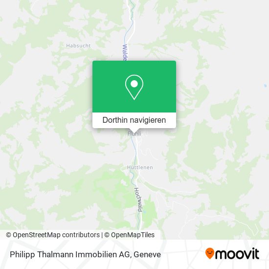 Philipp Thalmann Immobilien AG Karte