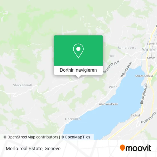 Merlo real Estate Karte