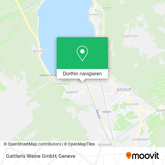 Gattlen's Weine GmbH Karte