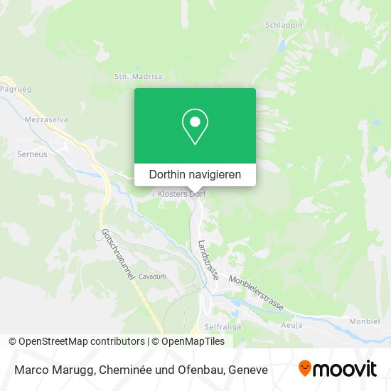 Marco Marugg, Cheminée und Ofenbau Karte