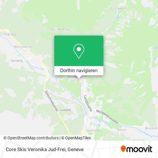 Core Skis Veronika Jud-Frei Karte