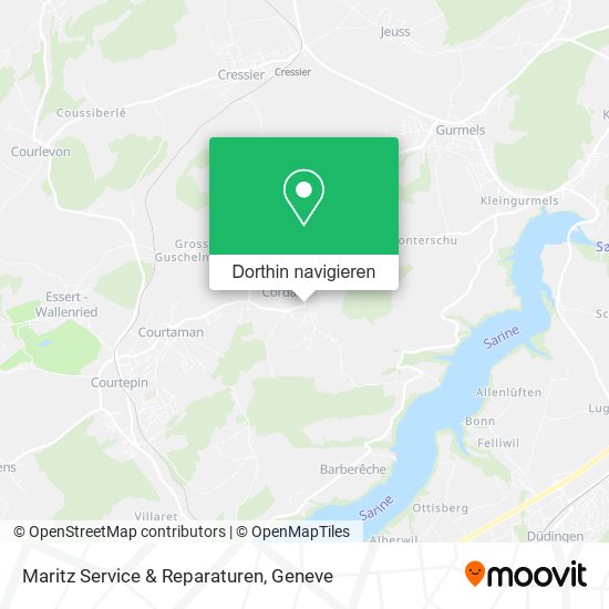 Maritz Service & Reparaturen Karte