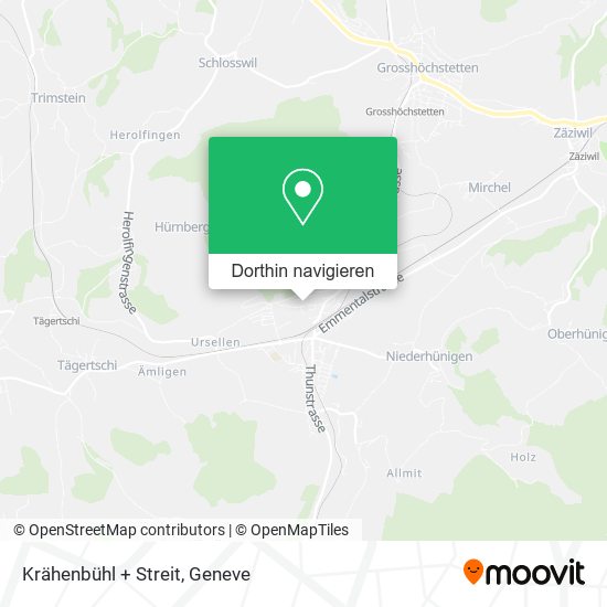 Krähenbühl + Streit Karte