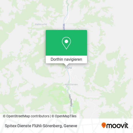 Spitex-Dienste Flühli-Sörenberg Karte