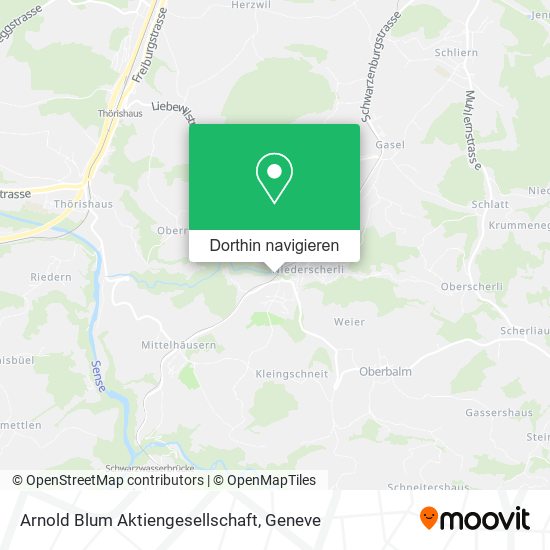 Arnold Blum Aktiengesellschaft Karte